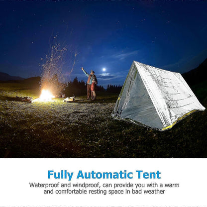 Portable Waterproof Tent Heat Preservation Tabernacle Outdoor Camping Tent Kemu |Fashion Home Kitchen Beauty