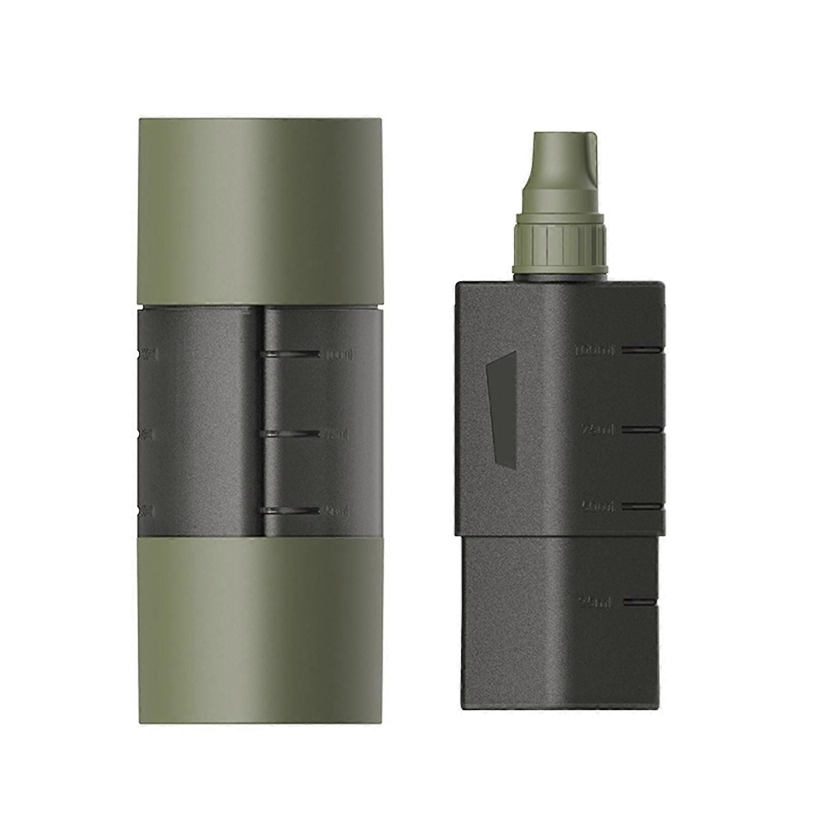 Multifunction Camping Spices Container Seasoning Bottle Spices Jar for Outdoor Camping BBQ with Leakproof Sealing Caps Army Green Kemu |Fashion Home Kitchen Beauty
