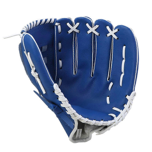 Youth Baseball Gloves Synthetic Leather Baseball Glove Sports Baseball for Women and Men Kids - Blue 11.5inch Kemu |Fashion Home Kitchen Beauty