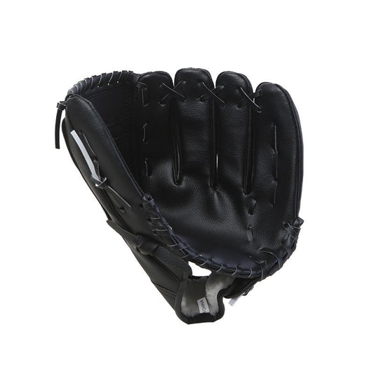Youth Baseball Gloves Synthetic Leather Baseball Glove Sports Baseball for Women and Men Kids - Black 11.5inch Kemu |Fashion Home Kitchen Beauty
