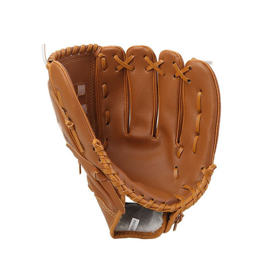Youth Baseball Gloves Synthetic Leather Baseball Glove Sports Baseball for Women and Men Kids - Light Brown 11.5inch Kemu |Fashion Home Kitchen Beauty