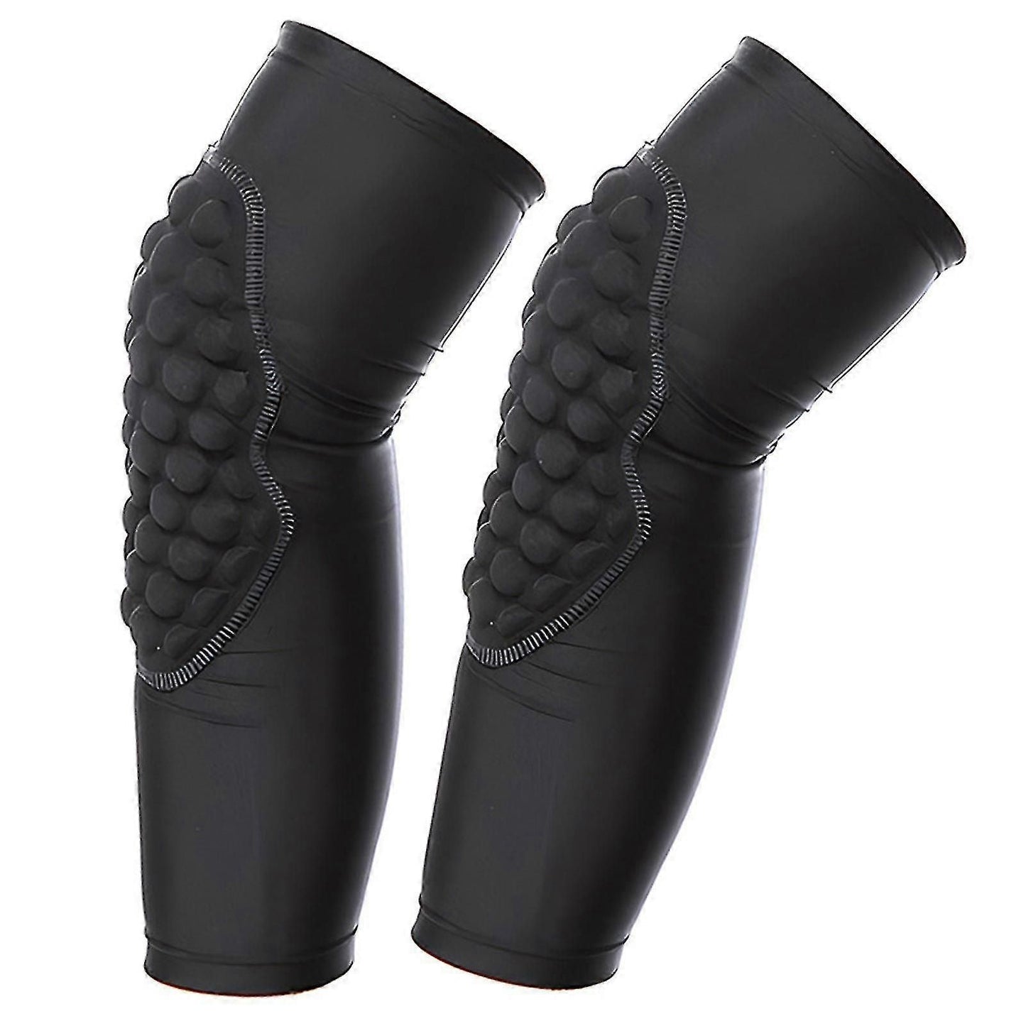 Sports Basketball Knee Pads Sports Cushioned Knee Pads For Boys and Girls - Black XL Kemu |Fashion Home Kitchen Beauty