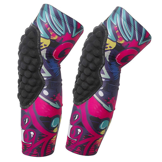 Sports Basketball Knee Pads Sports Cushioned Knee Pads For Boys and Girls - Rose Red M Kemu |Fashion Home Kitchen Beauty