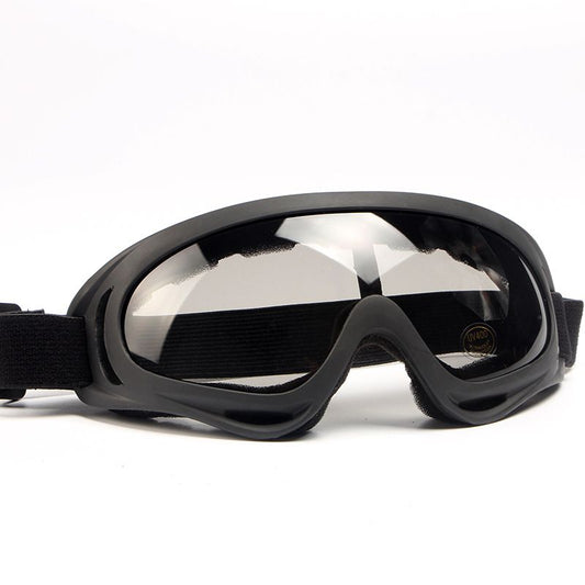 Motorcycle Goggles, Airsoft Dirt Bike ATV Safety Riding Goggles - Gray