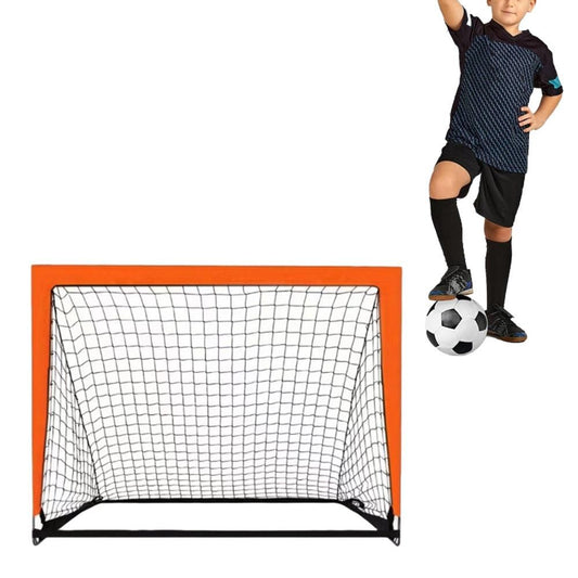 Portable Soccer Goal Net Quick Set-up Training Equipment for Backyard Soccer Orange Kemu |Fashion Home Kitchen Beauty