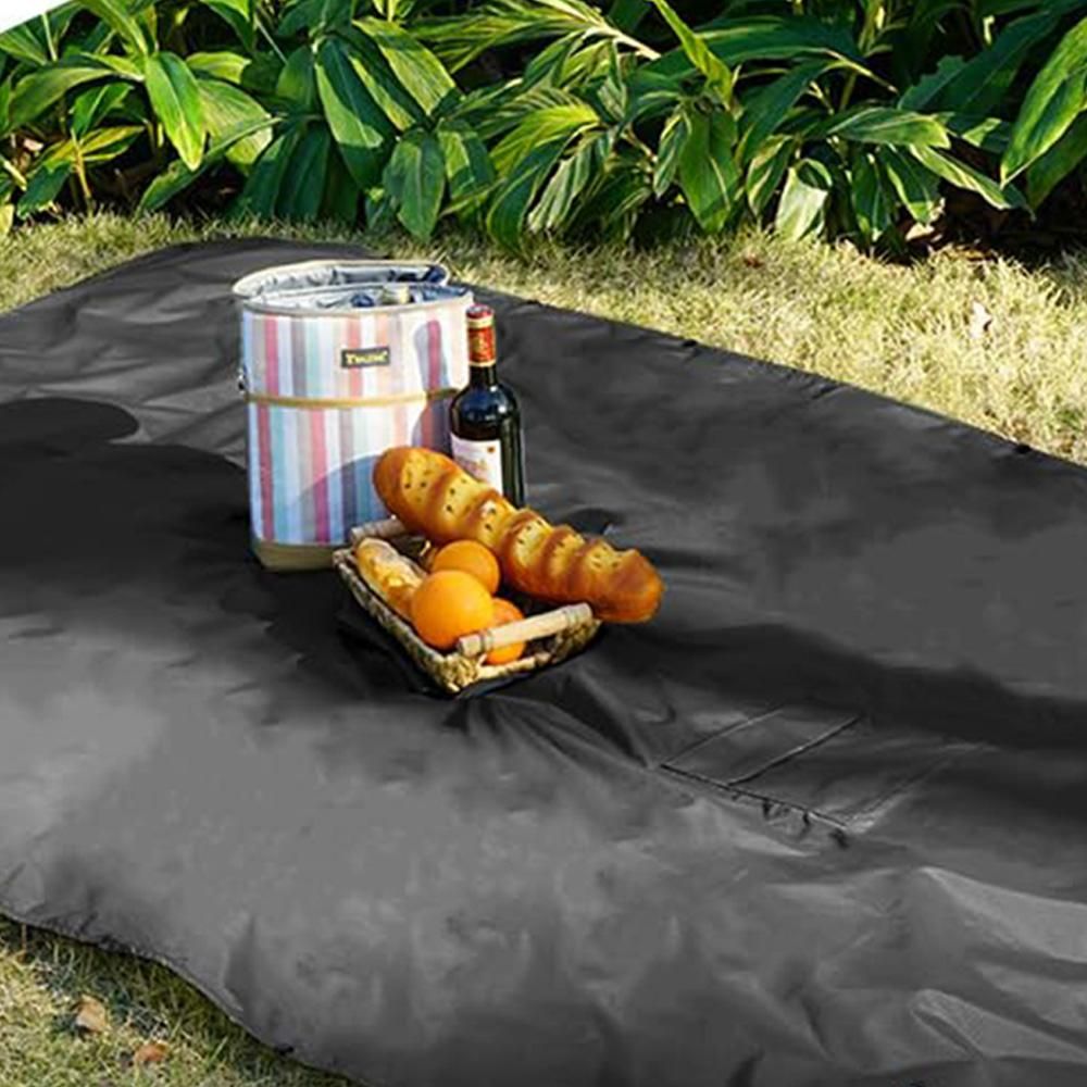 3 in 1 Portable Rain Poncho Waterproof Lightweight Emergency Raincoat with Pocket - Black Kemu |Fashion Home Kitchen Beauty