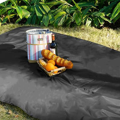 3 in 1 Portable Rain Poncho Waterproof Lightweight Emergency Raincoat with Pocket - Black Kemu |Fashion Home Kitchen Beauty