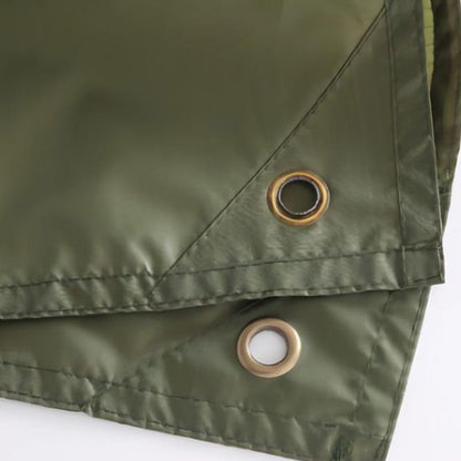 3 in 1 Portable Rain Poncho Waterproof Lightweight Emergency Raincoat with Pocket - Army Green Kemu |Fashion Home Kitchen Beauty