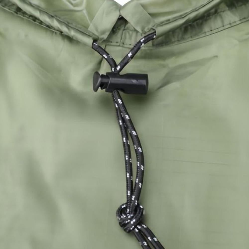 3 in 1 Portable Rain Poncho Waterproof Lightweight Emergency Raincoat with Pocket - Army Green Kemu |Fashion Home Kitchen Beauty