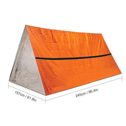 Outdoor Waterproof Emergency Survival Tent Shelter with Sleeping Bag for Camping Hiking Adventure Kemu |Fashion Home Kitchen Beauty