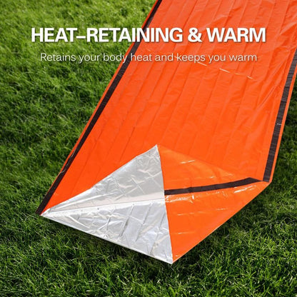 Outdoor Waterproof Emergency Survival Tent Shelter with Sleeping Bag for Camping Hiking Adventure Kemu |Fashion Home Kitchen Beauty