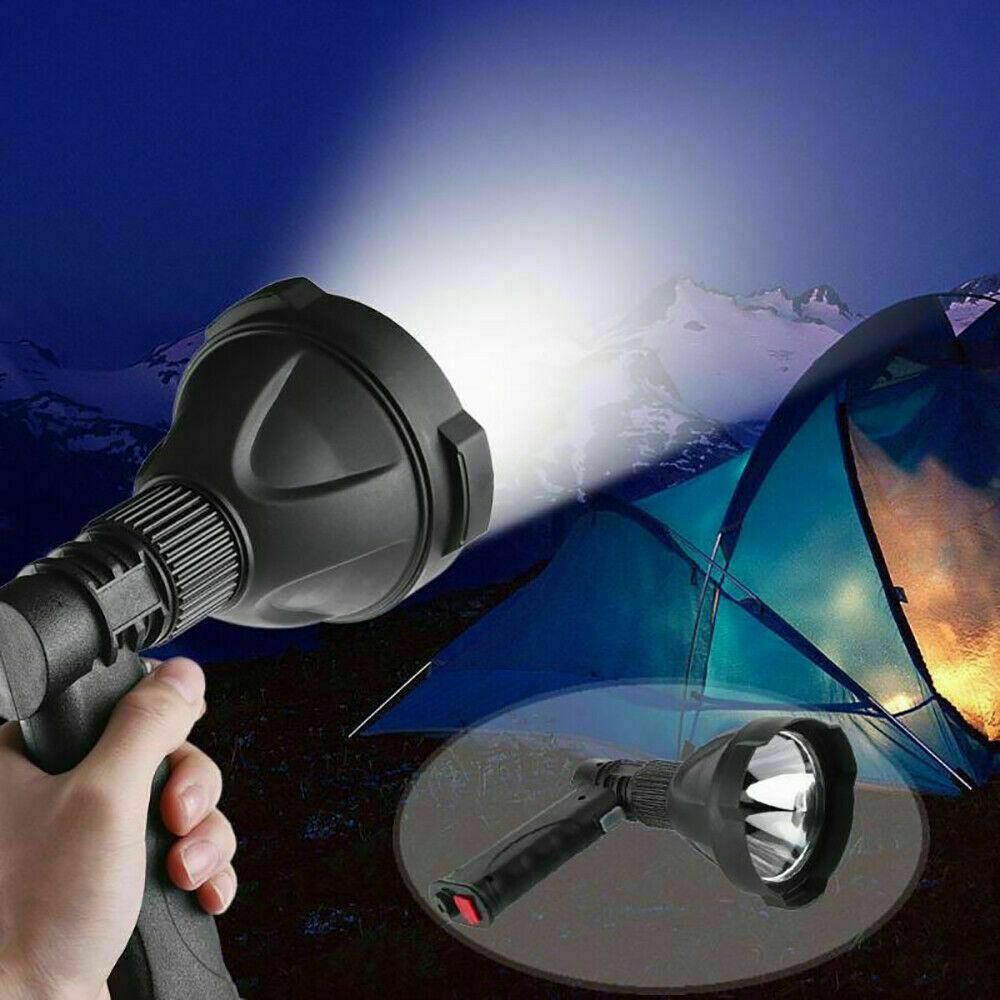 LED Handheld Rechargeable Lighting Flashlight Light Torch