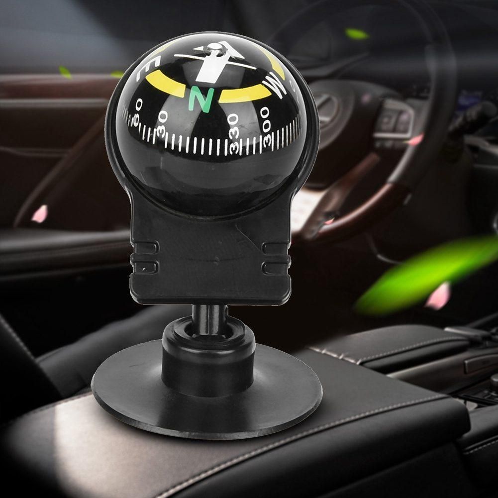 Outdoor compass car compass compass ball navigation tools 2PCS LC282 ABS Kemu |Fashion Home Kitchen Beauty
