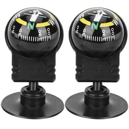 Outdoor compass car compass compass ball navigation tools 2PCS LC282 ABS Kemu |Fashion Home Kitchen Beauty