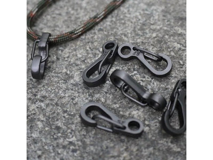 10Pcs Equipment Survival EDC Paracord Carabiner Snap Mini SF Spring Clip Kemu |Fashion Home Kitchen Beauty