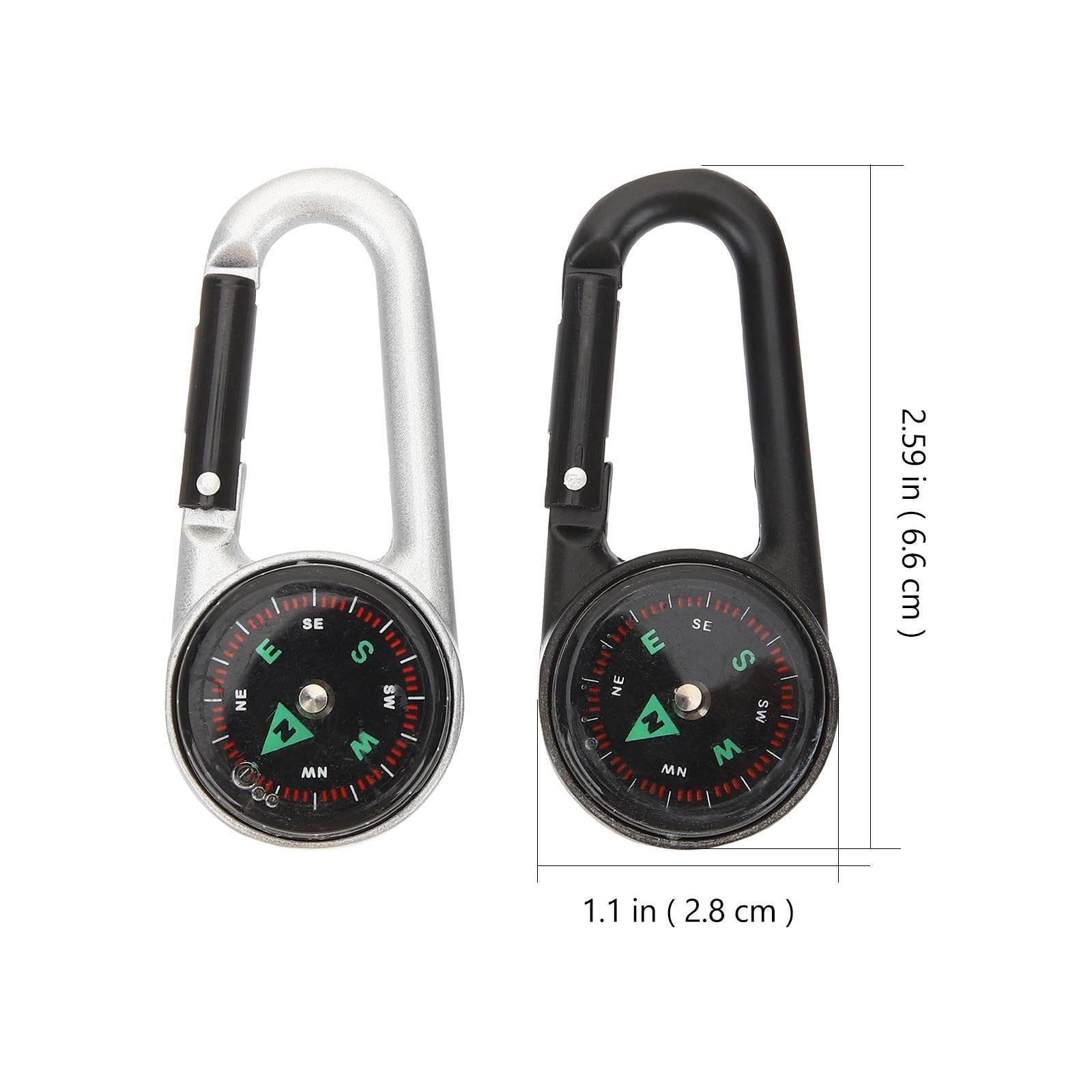 2Pcs Portable Compass Pocket Compass Outdoor Survival Compass Outdoor Survival Supply Kemu |Fashion Home Kitchen Beauty