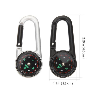 2Pcs Portable Compass Pocket Compass Outdoor Survival Compass Outdoor Survival Supply Kemu |Fashion Home Kitchen Beauty