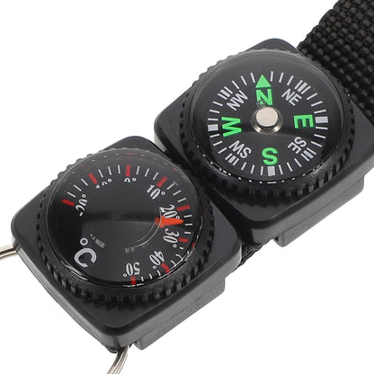 Portable Carabiner Compass Metal Compass Backpacking Compass Hiking Essentials Multifunctional Hiking Compass With Carabiner Kemu |Fashion Home Kitchen Beauty