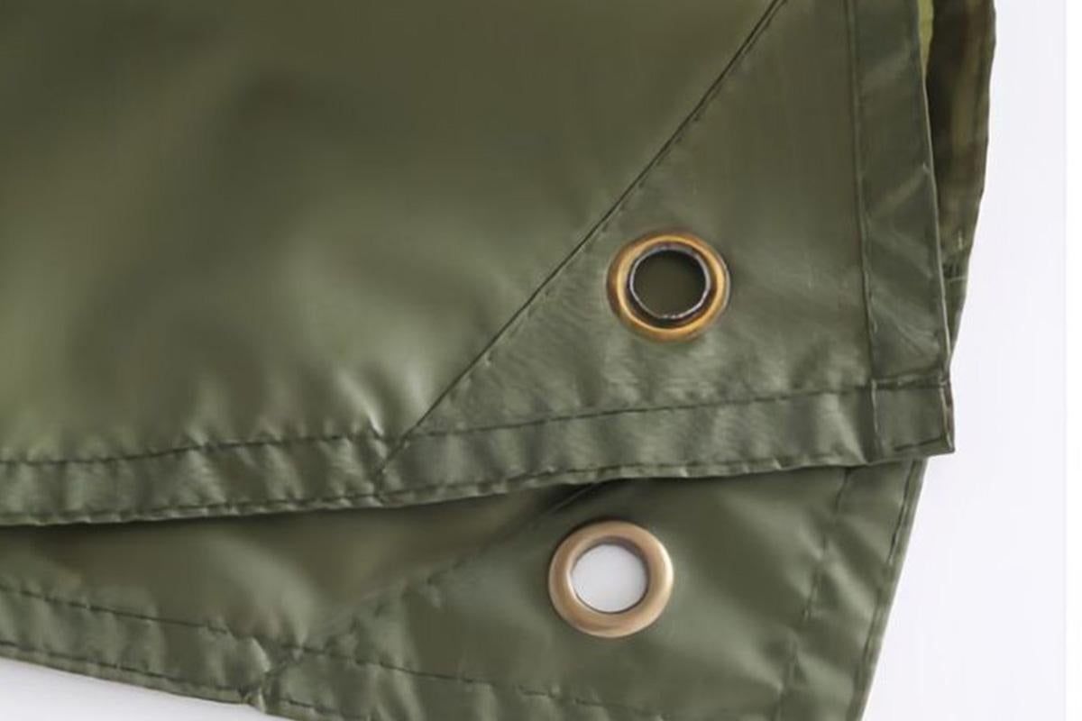 3 in 1 Portable Rain Poncho Waterproof Lightweight Emergency Raincoat with Pocket - Army Green Kemu |Fashion Home Kitchen Beauty