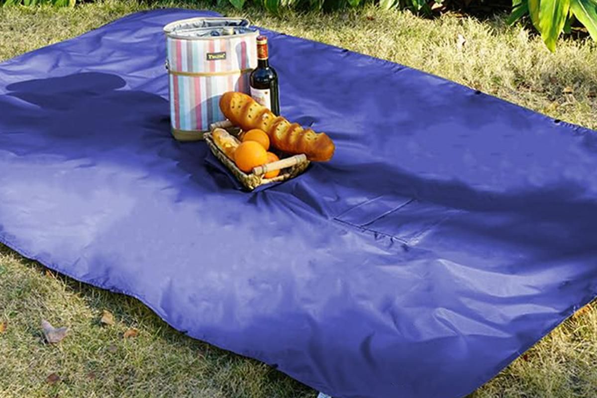3 in 1 Portable Rain Poncho Waterproof Lightweight Emergency Raincoat with Pocket - Blue Kemu |Fashion Home Kitchen Beauty