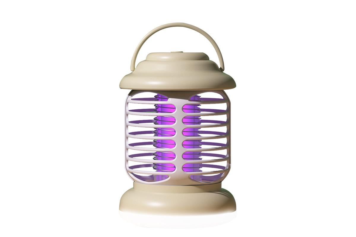 Portable Electric Mosquito Zapper Killer Lamp Trap for Indoor and Outdoor -khaki Kemu |Fashion Home Kitchen Beauty