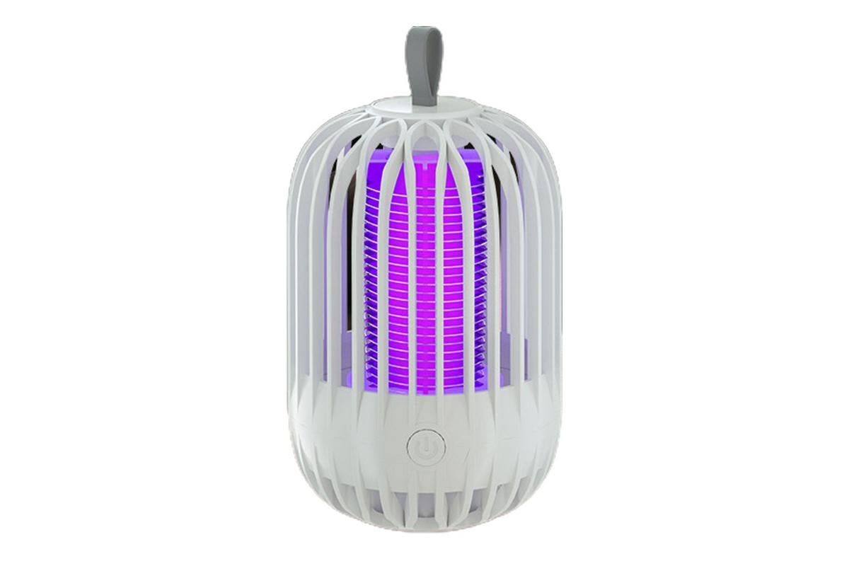 USB Electric Mosquito Killer Lamp Mosquito Zapper Trap Bug Zapper lectric Fly Traps Insect Pest Control for Home, Backyard, Patio, Camping, Fishing (Grey) Kemu |Fashion Home Kitchen Beauty