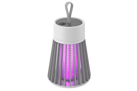 Electric Mosquito Killer Lamp Fly Traps Insect Bug Zapper For Outdoor Indoor - Grey Kemu |Fashion Home Kitchen Beauty