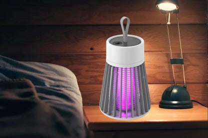 Electric Mosquito Killer Lamp Fly Traps Insect Bug Zapper For Outdoor Indoor - Grey Kemu |Fashion Home Kitchen Beauty