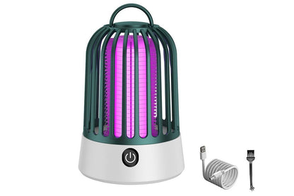 Electric Mosquito Killer Lamp Insect Catcher Fly Bug Zapper Trap LED Purple Lamp Mozzie -Grey Kemu |Fashion Home Kitchen Beauty