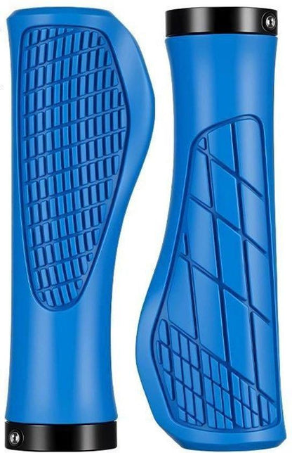 Bicycle Grips Mountain Bike 1 Pair Including Installation Tools Ergonomic - Cyan Gripps Handlebar Grips Tape & Pads Kemu |Fashion Home Kitchen Beauty