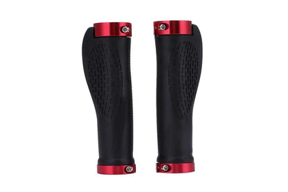 Cycling Lock-On MTB Ergonomic Mountain Bike Rubber Grips Bicycle Handlebar - Red Kemu |Fashion Home Kitchen Beauty