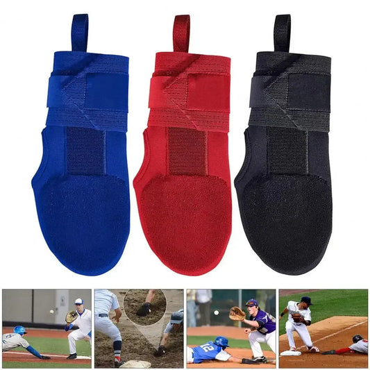 1Pc Baseball Softball Sliding Glove Wrist Protector Sport Supplies Adjustable Fastener Tape - Blue Right Kemu |Fashion Home Kitchen Beauty