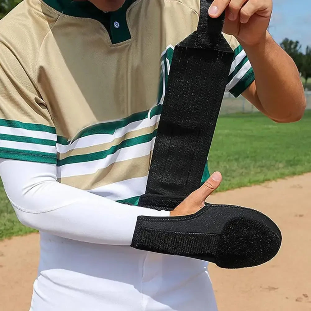 1Pc Baseball Softball Sliding Glove Wrist Protector Sport Supplies Adjustable Fastener Tape - Blue Right Kemu |Fashion Home Kitchen Beauty
