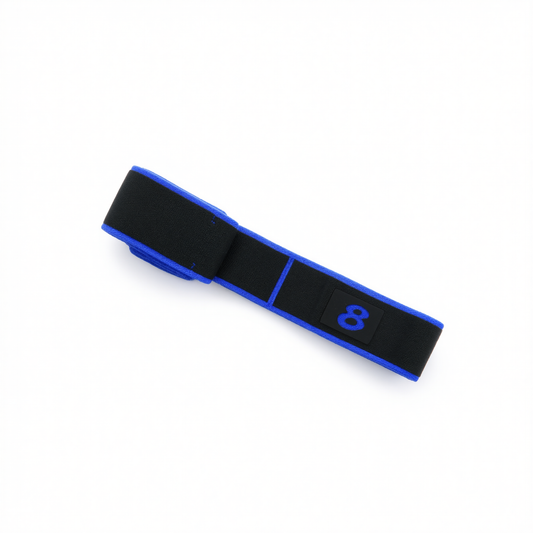 Resistance Band Yoga Fitness Digital Style Black and blue-digital model [8 grids] Kemu |Fashion Home Kitchen Beauty
