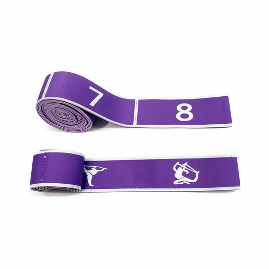Resistance Band Yoga Fitness Digital Style Deep purple - small man style [10 grids] Kemu |Fashion Home Kitchen Beauty