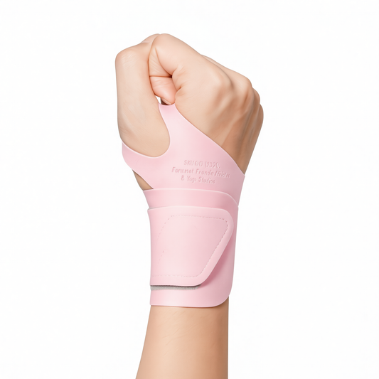 Sports Wristband Polyester Fiber Unisex Sweat Absorbing Elegant pink [ultra-thin 0.9mm] compression support wrap One pair [unisex] Kemu |Fashion Home Kitchen Beauty