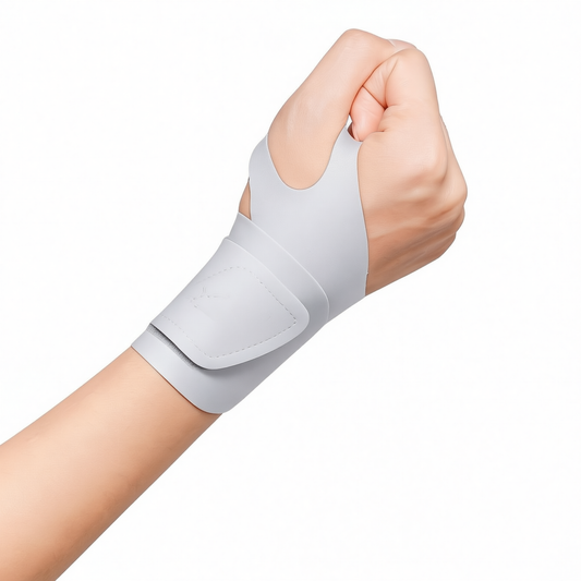 Sports Wristband Polyester Fiber Unisex Sweat Absorbing Premium grey [ultra-thin 0.9mm] compression support wrap One pair [unisex] Kemu |Fashion Home Kitchen Beauty