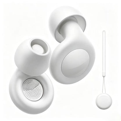 Silicone Earplugs Noise Reduction 28dB Sleep Waterproof Glossy noise-cancelling earplugs black + long silicone cord Kemu |Fashion Home Kitchen Beauty