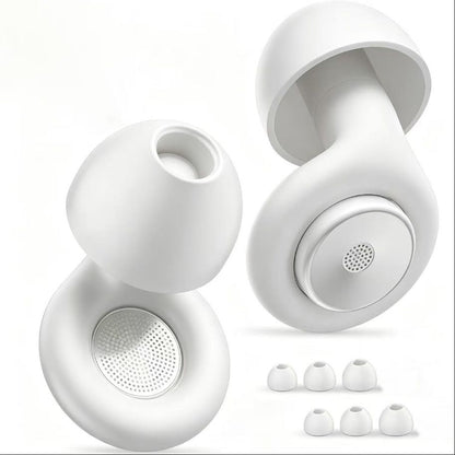 Silicone Earplugs Noise Reduction 28dB Sleep Waterproof New noise canceling earplugs white Kemu |Fashion Home Kitchen Beauty