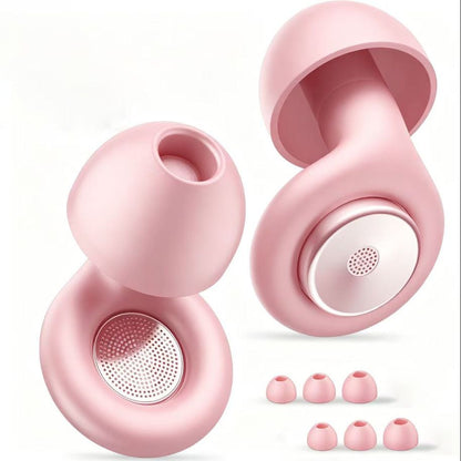 Silicone Earplugs Noise Reduction 28dB Sleep Waterproof New noise canceling earplugs pink Kemu |Fashion Home Kitchen Beauty