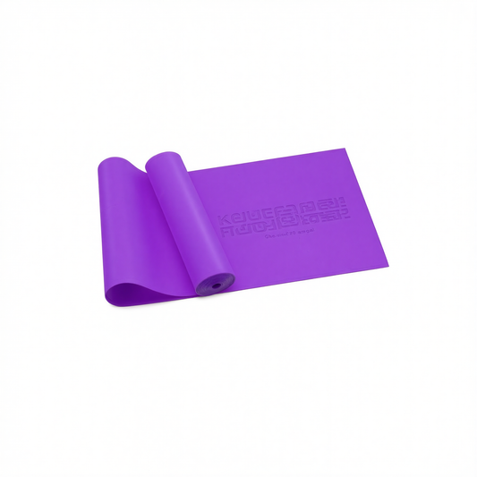 QZE Resistance Band Yoga TPE Pink 1500mm Purple [1500*150*0.35mm] Kemu |Fashion Home Kitchen Beauty