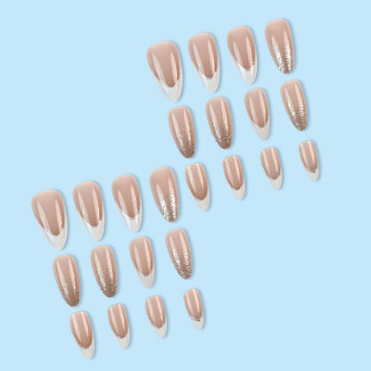 Press-On Nails For Weddings, Parties & Daily Wear – Glamorous, Easy To Apply Nail Extensions (Nude Pink) Kemu |Fashion Home Kitchen Beauty
