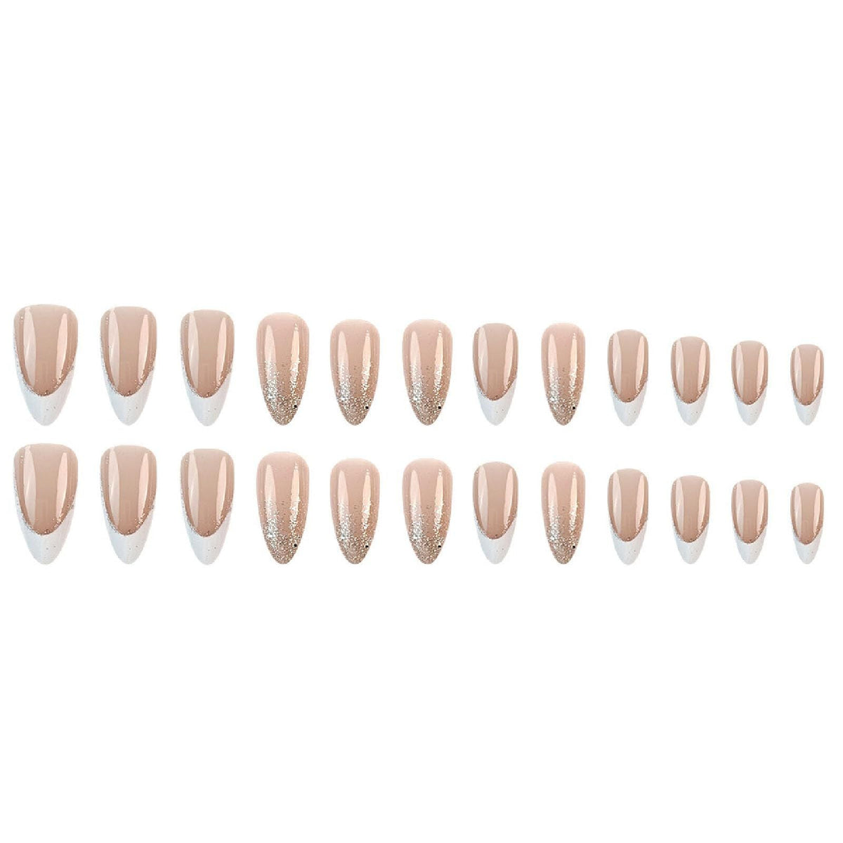 Press-On Nails For Weddings, Parties & Daily Wear – Glamorous, Easy To Apply Nail Extensions (Nude Pink) Kemu |Fashion Home Kitchen Beauty