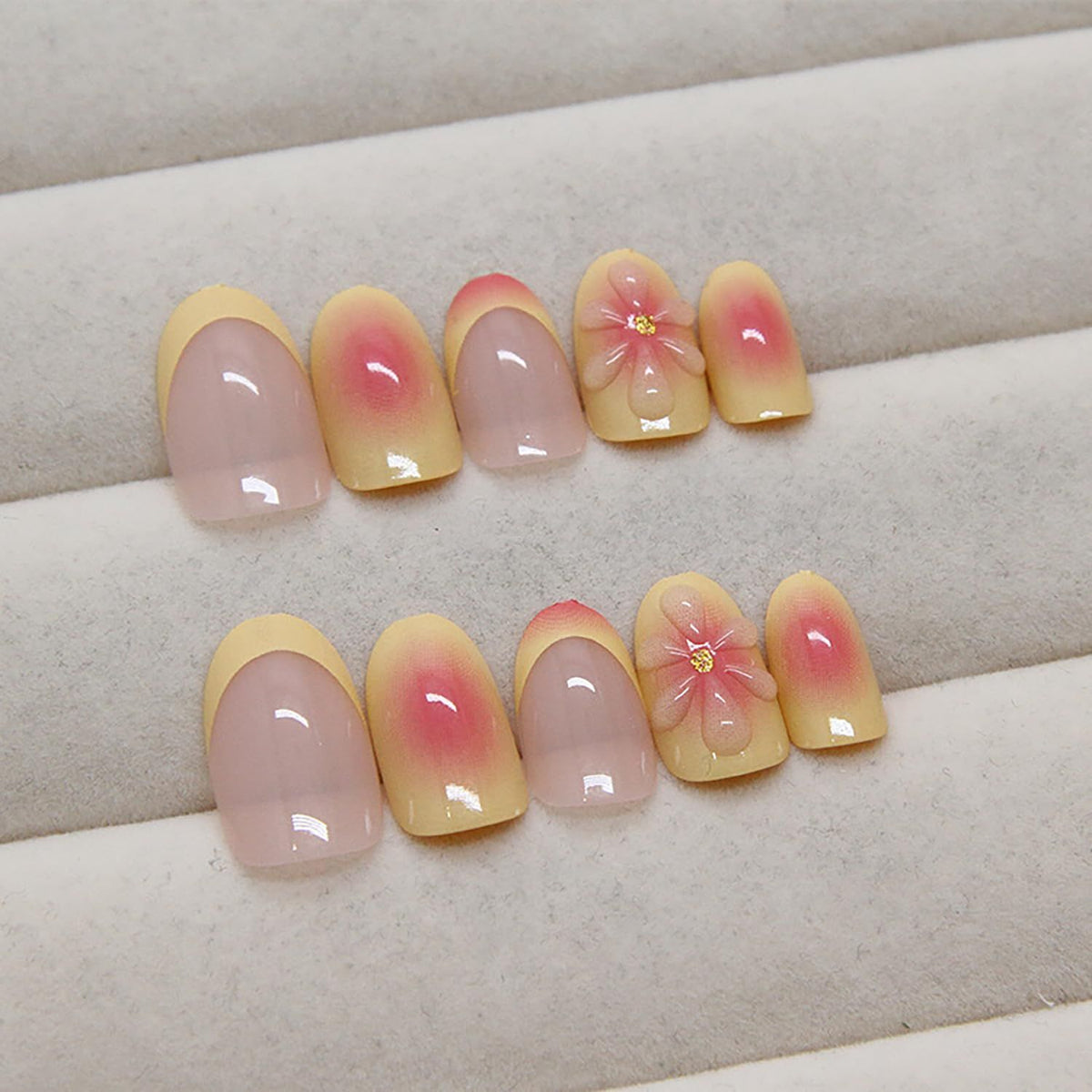 Press-On Nails for Everyday Wear & Special Occasions – Easy, No-Salon Manicure Solution (light pink) Kemu |Fashion Home Kitchen Beauty