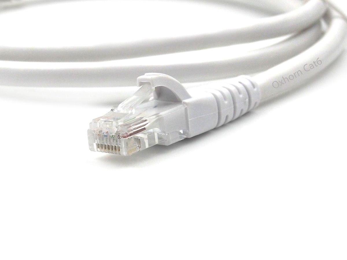 OXHORN CB-CAT6-W002 Network Cable Cat6 2m White