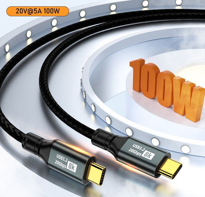 OXHORN CB-CC-322 USB C 3.2 Gen 2x2 Cable 2m Kemu |Fashion Home Kitchen Beauty