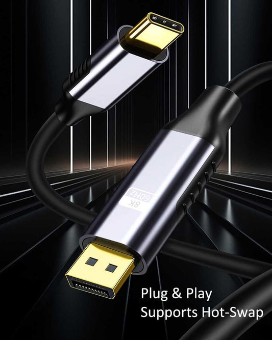 OXHORN CB-CD-802 USB C to DP Cable 2m