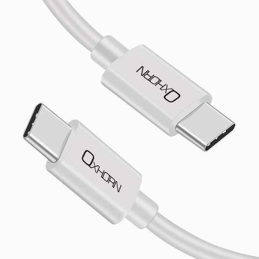 OXHORN CB-U31-C100 Type C to C Cable 100w 1m Kemu |Fashion Home Kitchen Beauty