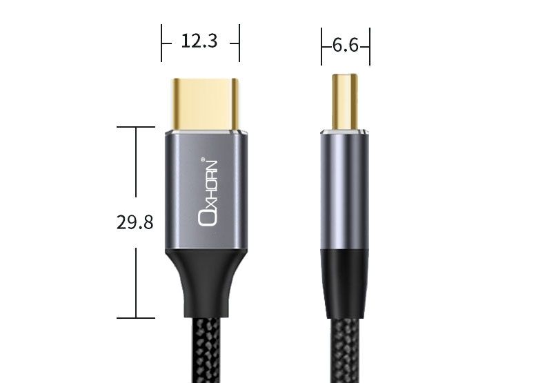 OXHORN CB-U31-CC2B2 USB 3.1 Type C Gen2 Cable 2m Kemu |Fashion Home Kitchen Beauty