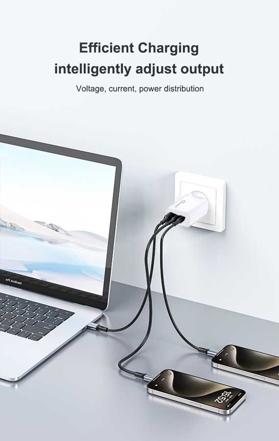 OXHORN NB-PD100S PD 100W GaN Charger 3-Port Kemu |Fashion Home Kitchen Beauty